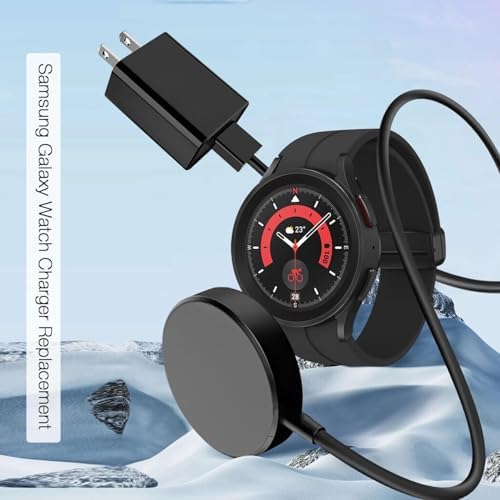 Premium 6 FT Magnetic Charging Cable for Samsung Galaxy Watch 6/7/Ultra – Rapid Charge Solution with Strong Magnetic Hold, Enhanced Flexibility, and Compact Design for Smartwatch Enthusiasts on the Move