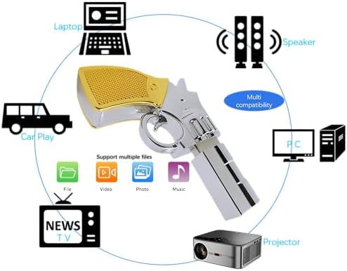 Sleek 128 GB Golden Bullet USB 3.0 Flash Drive – High-Speed Metal Memory Stick with Keychain for Effortless Data Storage and Transfer, Compatible with Windows & Mac, Durable & Portable Design
