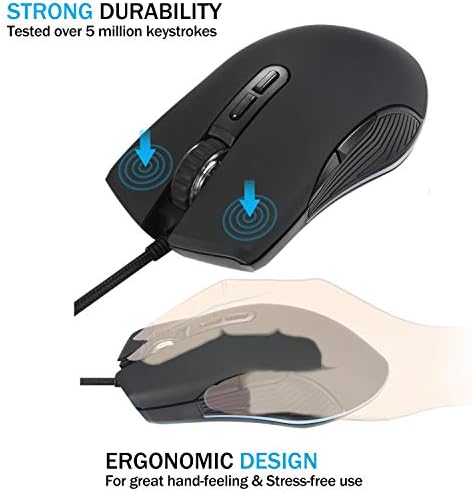 Stay Warm and Productive with the USB C Heated Mouse Pro – Ergonomic Hand Warmer & Adjustable DPI Mouse for Type-C Devices, Includes USB Adapter for Ultimate Compatibility and Comfort.