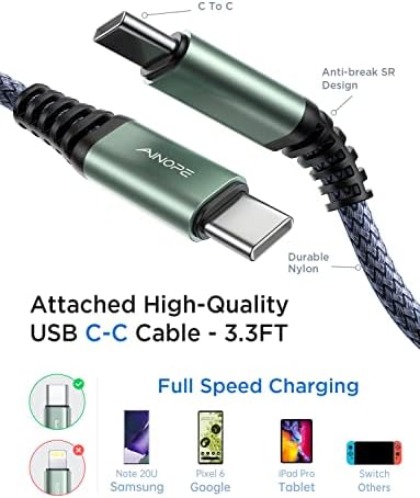 AINOPE Ultra-Compact 10000 m Ah Portable Charger – Fast 20 W PD Power Bank for i Phone 15/14/13/12/11/XR/8/7/6 & Samsung Galaxy – Lightweight, High-Capacity Mini Charger with Enhanced Safety Features for On-the-Go Charging Solutions