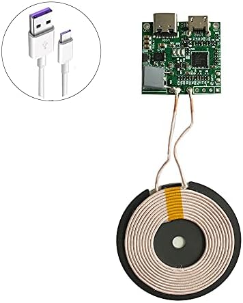 High-Power 3 Coil Wireless Charger Module for Cars – 15 W Fast Charging Circuit Board, Ideal for DIY Installation in Trucks and RVs, Universal Compatibility with Wireless Devices, Efficient 12-24 V Input Charging Solution