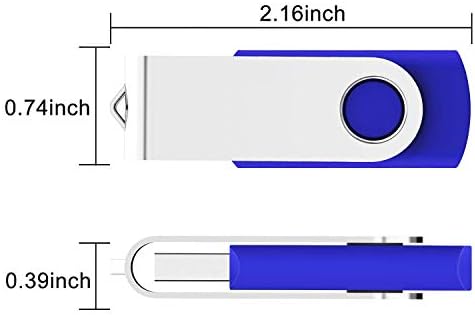 KEXIN 20-Pack 16 GB USB Flash Drives – High-Speed USB 2.0 Thumb Drives for Effortless Data Storage and Transfer, Perfect for Personal and Professional Use, Reliable Portable Storage Solution