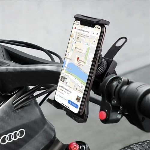 Versatile Tablet Stand & Bike Phone Holder for Indoor Gym – Universal Mount for Treadmills, Spinning Bikes, and Microphones – Compatible with i Pad Pro, i Pad Mini/Air & Smartphones (4.7″-12.9″) – Enhance Your Workout Experience with Adjustable Viewing Angles and Secure Stability