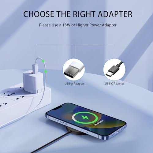 Enhance Your Charging Experience with the Premium 15 W Mag Safe Wireless Charger – LCD Display, Magnetic Fast Charging Pad for i Phone 12-16 Series, Sleek Glass Design, USB-C Port, Perfect for On-the-Go Power Solutions
