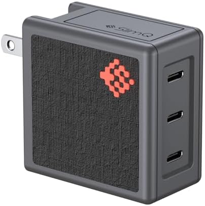 Power Up with the 65 W Ga N USB-C Charger – Triple Port Fast Charging Adapter for i Phone 16/15/14, Galaxy S24/S23, Mac Book Pro/Air & Pixel 8 – Eco-Friendly, Lightweight, and Travel-Ready Power Solution for All Your Devices