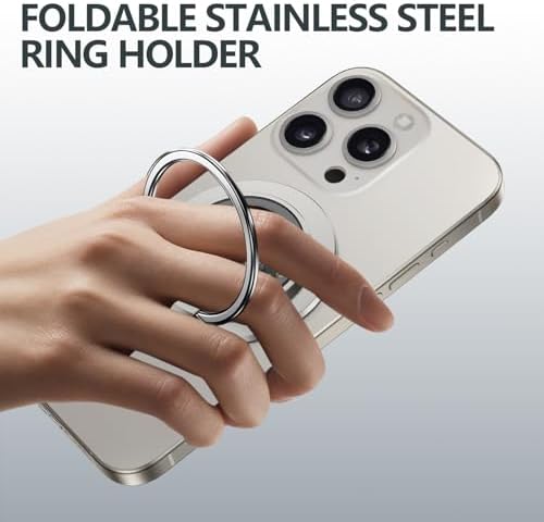 KLOET 3-in-1 Magnetic Wireless Charging Stand – 20 W Fast Charger for Phones, Headphones & Smartwatches in Sleek Titanium Black – Ultimate Device Compatibility & Clutter-Free Convenience