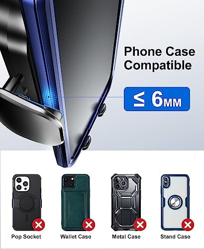 Beeasy 15 W Wireless Car Charger & Automatic Phone Holder – Fast Charging Car Mount for i Phone, Samsung, Huawei, LG – Innovative Inductive Charging Station with Enhanced Compatibility for Modern Drivers – Stay Powered on the Go