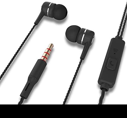 Experience Superior Sound with 4-Pack Wired Earbuds Featuring Microphone – Ideal In-Ear Earphones for School and Daily Use – Deep Bass Audio, Noise Isolation, and Universal 3.5 mm Compatibility with i Phone, i Pad, Samsung, and Google Devices in Black, White, Pink, and Green – Lightweight Design for All-Day Comfort and Clear Calls