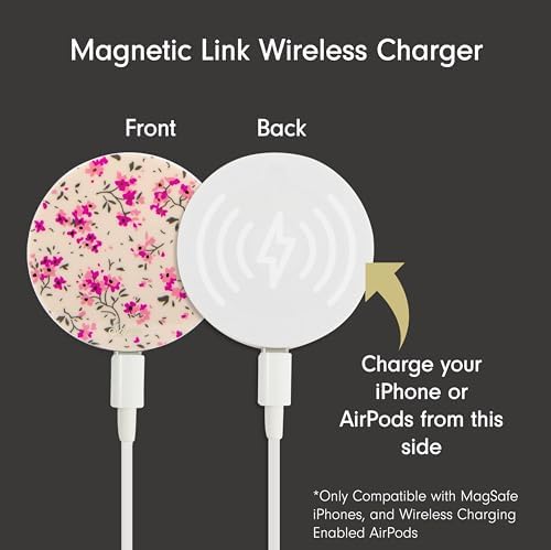 Sonix x Sanrio Hello Kitty & Care Bears Magnetic Mag Safe Charger for i Phone 12-16 Series | 6.5 ft USB-C Fast Wireless Charging Cable | Stylish, Playful, and Efficient Power Solution for Your Device