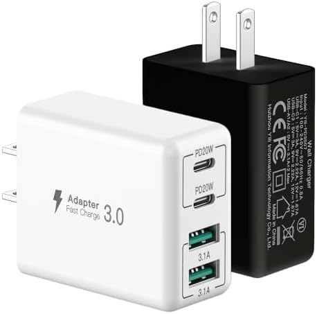 Revolutionize Your Charging Routine with Our 4-Port USB Wall Charger – Ultra-Fast QC 3.0 Adapter for i Phone 12-15, LG, Google Pixel & More – Compact, Reliable Power Solution for Home and On-the-Go Charging