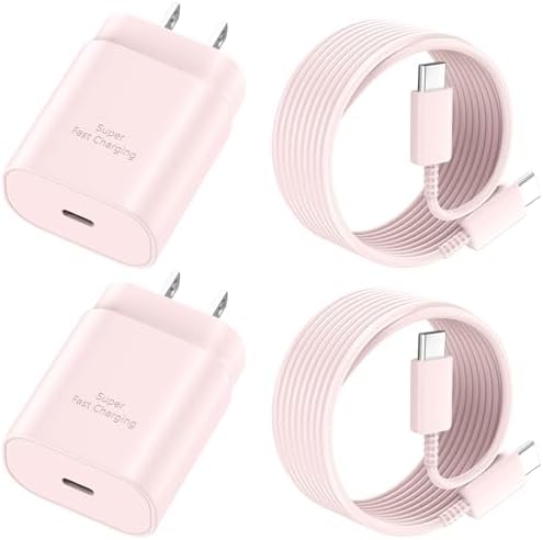 30 W USB-C Fast Charging Block with 10 FT Type C Cable – Ultimate Charging Solution for i Phone 16/15 Series and Beyond – Compact, High-Efficiency Power Adapter for Home and Travel Use – Safe and Reliable Device Charging