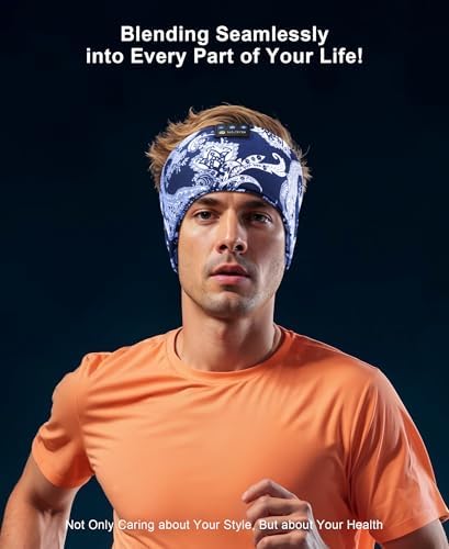 Ultimate Bluetooth 5.4 Sleep Headband Headphones – Designed for Side Sleepers, Unmatched Comfort for Active Lifestyles, Superior Sound Quality, Ergonomic Fit for Enhanced Relaxation, Ideal Tech Gift for Music and Podcast Enthusiasts