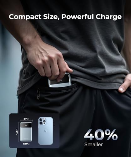 High-Capacity 30,000 m Ah Portable Power Bank with Built-in USB-C Cable – 22.5 W Super Fast Charging for i Phone, i Pad, Google, Xiaomi – Ideal for Travel, Camping, and Emergency Power Solutions – Slim and Lightweight Design with 17-Layer Safety Protection for Maximum Reliability – Perfect for Charging Multiple Devices Simultaneously – Enjoy 24/7 Customer Support and 36-Month Warranty