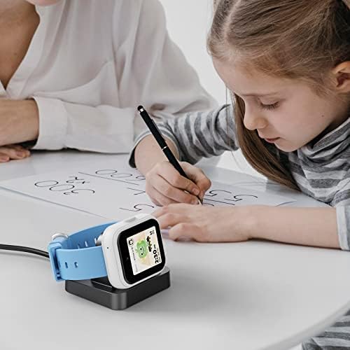 Rapid Charge Portable Dock for T-Mobile SYNC UP Kids Watch 2 – 5 ft Versatile Cable & Sleek White Adapter for Home, Office, and Travel – Essential Smartwatch Charger for Active Parents with Enhanced Compatibility and Durability