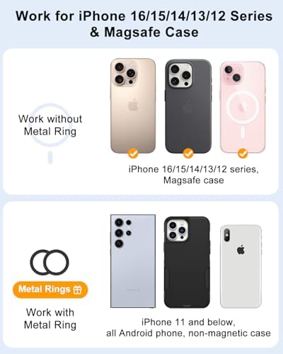 Enhance Your Tesla Experience with the Mag Safe Phone Mount – No Glue Installation for Model Y, 3, S, X, and Cybertruck – Secure Dash Holder for Effortless Access and Optimal Viewing – Sleek Design for Modern Aesthetics and Driving Safety