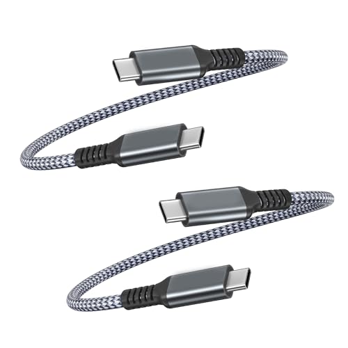Basesailor 10 ft USB C to USB C Power Delivery Charging Cable – 100 W Fast Charger for i Phone 16/15 Pro Max, Mac Book, i Pad Air 4/5, Mini 6, and Samsung Galaxy S22/S23/S24/S25 – Durable 2 Pack for Enhanced Speed and Efficiency