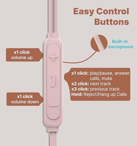 Ultra-Lightweight Hmusic Sleep Earbuds – 3.5 mm Wired Headphones with 30 d B Noise Isolation for Uninterrupted Relaxation – Snail Flat Design Perfect for Sleep, Travel, and Meditation – Crafted from Soft Silicone for Ultimate Comfort and Durability – Ideal for Audiobooks and Stress Relief