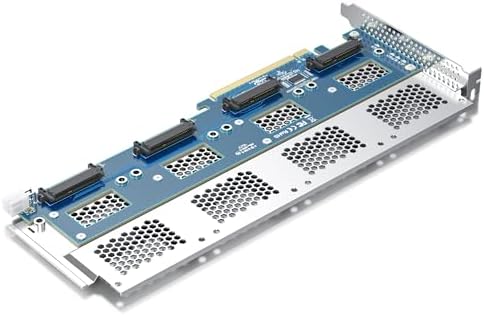 Unlock Unmatched Data Storage with the 10 GTEK PCIe 3.0 x8 Dual U.2 NVMe SSD Adapter Card – Optimize Performance for Servers, NAS & Desktops with Effortless Integration and High-Speed Transfers for Gaming, Video Editing, and Data Management
