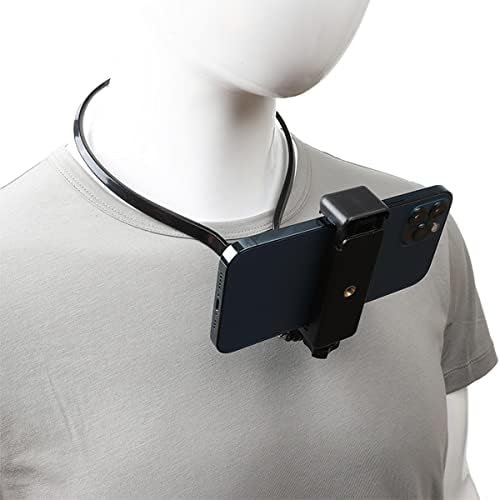 PellKing POV/Vlog Smartphone Selfie Neck Holder Mount for GoPro and Phone,Compatible with iPhone Samsung Smartphones,Hero 9, 8, 7, 6, 5, 4, 3, 2, 1 – Enhanced Compatibility and Speed