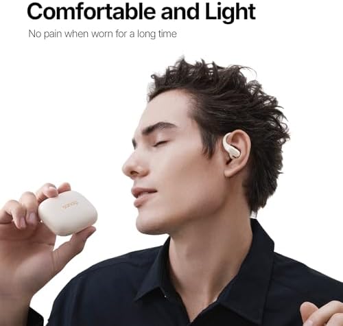 Lightweight Sanag Open Ear Bluetooth 5.3 Headphones – Superior Hi-Fi Sound with 26-Hour Battery Life and IPX4 Water Resistance for Ultimate Comfort in Active Lifestyles