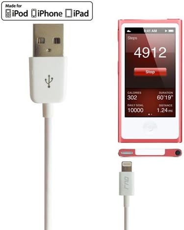 RND MFi Certified 1.5 FT Lightning to USB Cable for i Phone, i Pad & i Pod – Optimal Fast Charging & Data Sync Accessory for i Phone X Series, 8, 7, 6 Models – Durable & Portable Black Design for Everyday Use