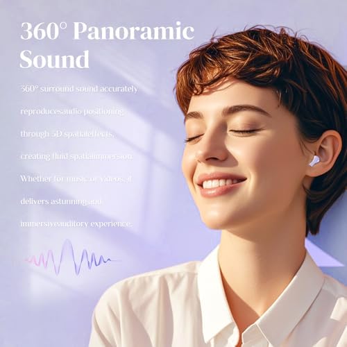Stylish Rose Gold Heart Wireless Earbuds for Girls – Mini Bluetooth Earbuds Designed for Small Ears, Perfect for Kids & Women – Lightweight, Comfortable Fit with Superior Sound Quality for i Phone & Android, Ideal for Travel & Everyday Use