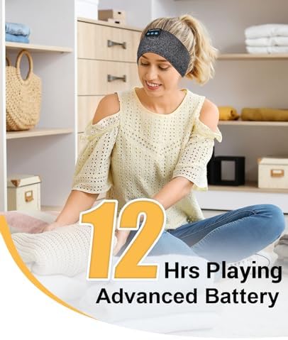 Revolutionary Bluetooth Sleep Headphones & Mask for Side Sleepers – Premium Adjustable Noise-Canceling Headband for Ultimate Comfort and Restful Nights