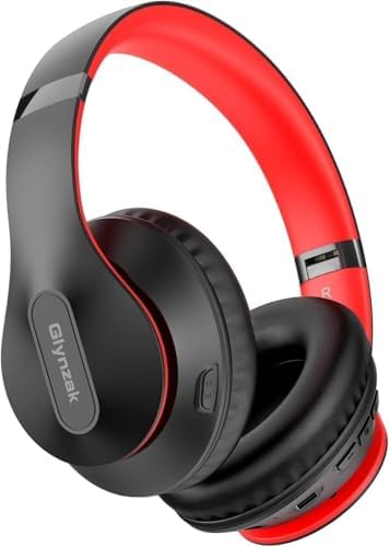 Transform Your Listening Experience: Glynzak Premium Wireless Over-Ear Headphones with 65-Hour Playtime, Hi-Fi Stereo Sound, and Custom EQ Settings – Perfect for Travel, Gaming, and Daily Use