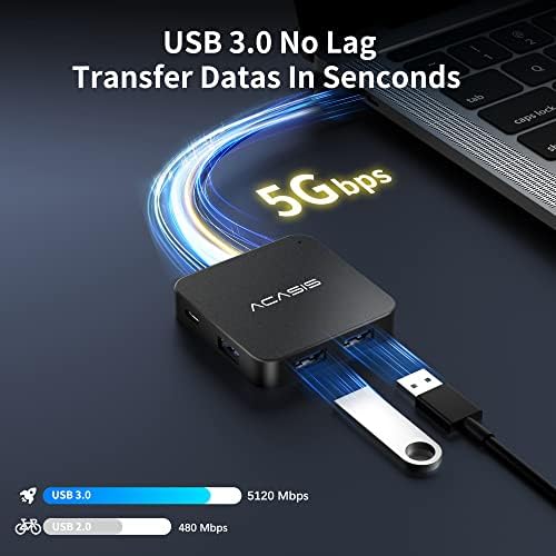 Elevate Your Work Efficiency with the ACASIS Dual HDMI Docking Station – Power Up with 100 W PD Charging, Experience Stunning 4 K Display, and Enjoy Lightning-Fast 5 Gbps USB-C & USB-A Connectivity for Dell, HP, Lenovo, Surface, and Yoga Laptops – The Ultimate All-in-One Hub for Professionals and Tech Lovers