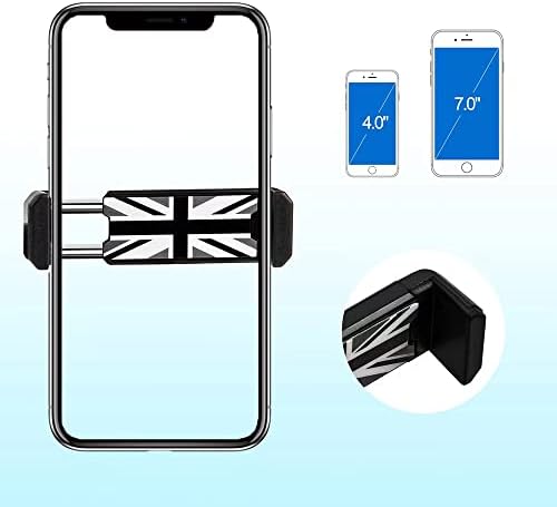 Hesanzol Premium Cell Phone Holder for Mini Cooper S, JCW, One, F54-F60 – Sleek Navigation Mount for Central Control Screen with Enhanced Compatibility and Safety Features