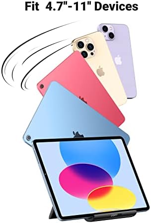 UGREEN Dual Pack Adjustable Tablet Stand Holder for Desk – Versatile i Pad and Phone Support for Enhanced Productivity, Ergonomic Comfort, and Sleek Design in Black and White – Perfect for Home and Office Use, Multi-Angle Viewing, and Portable Convenience