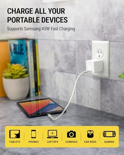 Scosche HPDC20-SP 20 W USB-C Fast Charger Mini Cube Wall Adapter – Ultra-Portable Power Delivery 3.0 for Swift Device Charging, 4 X Faster Charge Speed, Sleek Black Design for Enhanced Compatibility and Efficiency