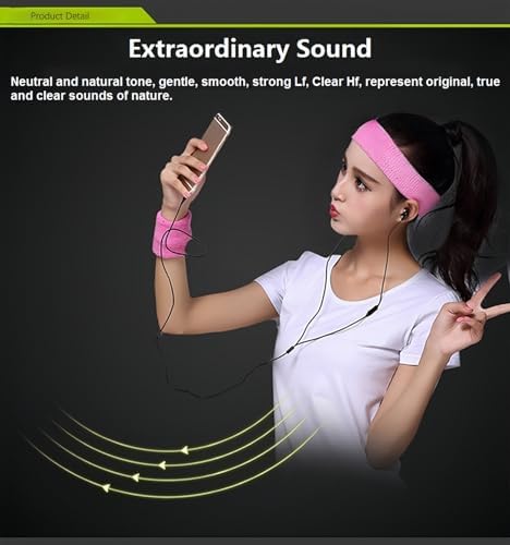 Premium CE10 S Noise-Isolating In-Ear Headphones with Hi-Fi Stereo Sound, Built-in Microphone, and Universal Smartphone Compatibility – Ergonomic Design for Ultimate Comfort and Immersive Listening Experience in Sleek Black Finish