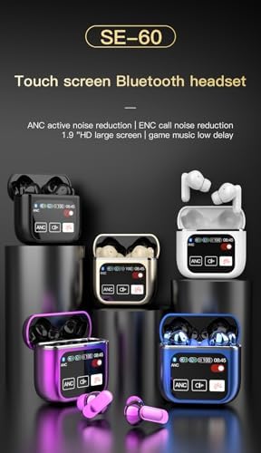 Revolutionize Your Sound Journey with Bluetooth 5.4 Wireless Earbuds – Touch Control, IPX5 Waterproof, and 50-Hour Battery Life – Immerse in Deep Bass Stereo Audio with Built-in Mic for Crystal Clear Calls – Ideal for Active Lifestyles and Music Aficionados – Sleek White Design Compatible with i OS, Android, Tablets, and Laptops
