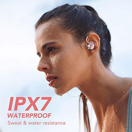 Unleash Your Sound with KT1 Bluetooth Earbuds: 120 Hours of Playtime, IPX7 Waterproof, Deep Bass 2.0 for Ultimate Sports Performance, Secure Earhooks for Active Lifestyles, Smart Digital Display for Battery Monitoring, Enhanced Device Compatibility – Perfect for Running, Gym Workouts, and Everyday Use