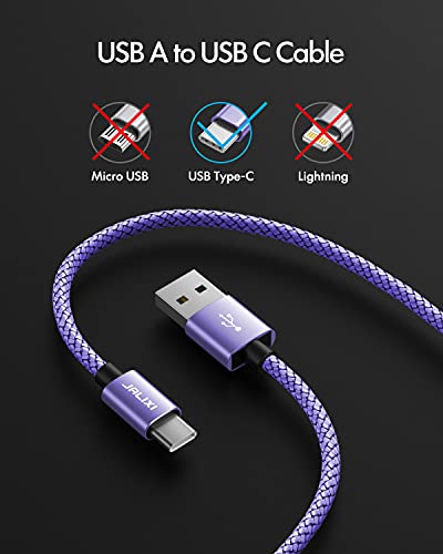 JALIXI 20 ft USB C Cable for Fast Charging – Ultra-Durable Type C Charger Cord Compatible with i Phone 15/16, Galaxy, PS5, Xbox Series X/S, Nintendo Switch & More – Unmatched Length & Enhanced Speed for Gaming and Streaming Power