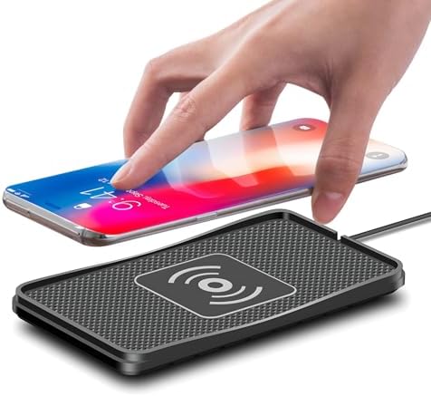 High-Efficiency Car Wireless Charger Pad – 20 W/15 W/10 W Fast Charge Solution for i Phone 16/15/14/13/12/11 & Samsung S24-S9 – Non-Slip Design for Secure Device Stability – Ultimate Automotive Charging Accessory with Safety Features & Sleek Fit