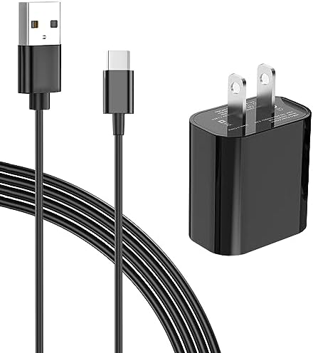 5 Ft USB C Wall Charger for Samsung Galaxy A Series – Fast Charging Adapter Compatible with A04 S, A03 S, A02 S, A01, SM-A047, SM-A037, SM-S134, SM-A025 – Durable Power Cable for Enhanced Charging Flexibility