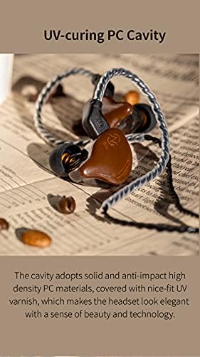 Transform Your Soundscape with CCZ Melody Hybrid Driver Wired Earbuds – Premium In-Ear Monitors Featuring High-Definition Microphone for Unmatched Call Clarity, Ergonomic Fit for Extended Comfort, and Versatile Device Compatibility – Ideal for Active Lifestyles and Conference Calls