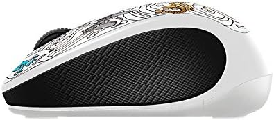 Vibrant Twinkle Teal Logitech Doodle Collection M325 c Wireless Optical Mouse – Ergonomic Design for Ultimate Comfort, 5 Customizable Buttons, Long Battery Life & Reliable 2.4 GHz Connectivity for Enhanced Productivity and Style in Your Workspace