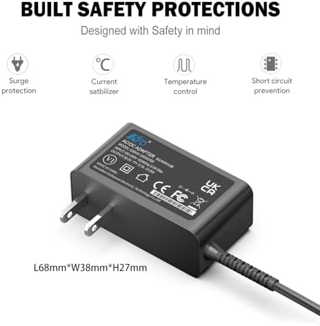 KFD 30 V AC/DC Power Adapter for Miele Triflex HX2 Pro – Premium Charger for 25.9 V Li-ion Batteries with Enhanced Safety & Compatibility – Reliable Power Supply for Uninterrupted Cleaning Performance Across Multiple Models (11827000, 11827010, 12206770, 11819170, 11819220, 11827020) – Durable, Lightweight, and Efficient Charging Solution for Your Cordless Vacuum Needs