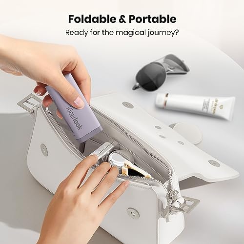 2 Pack Klearlook Universal Airplane Phone Holder – 360° Rotating Airplane Phone Mount for Travel, Desk & Flight Use | Handsfree Adjustable Phone Stand | Travel Essentials Accessories – Enhanced Compatibility and Speed