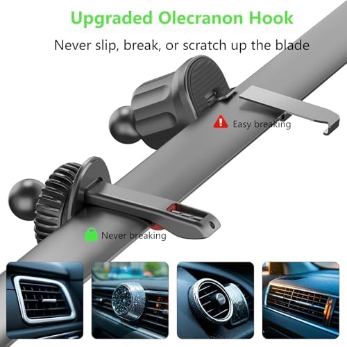 15 W Magnetic Car Mount Charger with 360° Adjustable Arm – Versatile Mag Safe Phone Holder for Dashboard, Windscreen & Vent Installation – Quick Power-Up for Enhanced Compatibility & Hands-Free Navigation