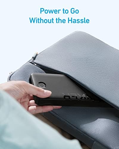 High-Capacity ANKER 20,000 m Ah Portable Charger – Fast Charging Power Bank with Dual USB-A and USB-C Ports for Effortless Compatibility with i Phone 16/15/14/13/12 and Samsung Galaxy – Ideal for Travel and Daily Use – Compact Design for Ultimate Convenience