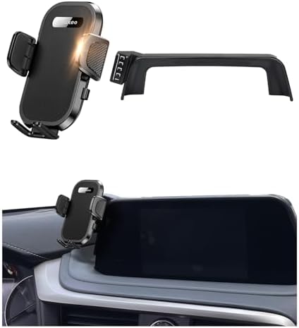 Lexus RX Vehicle-Specific Phone Holder for 8-Inch Screens | Adjustable Cradle for 4-7 Inch Smartphones | Perfect Fit for 2016-2019 RX350, RX350 L, RX450 h, RX450 h L | Quick Tool-Free Installation & Robust Stability for a Safer Driving Experience