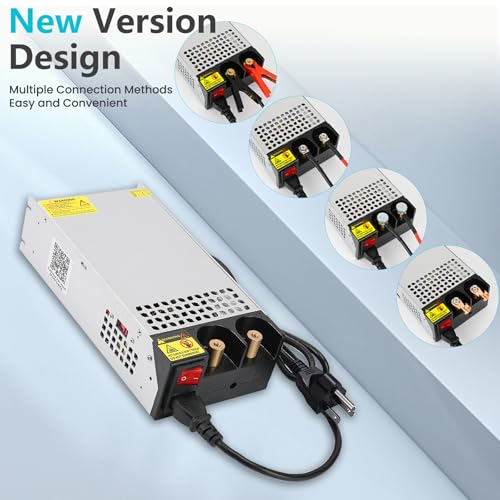 High-Performance 110 V AC to 12 V DC Power Supply Transformer – 50 A 600 W Switching Mode Adapter for CCTV Systems, 3 D Printers, and Security Equipment – Unmatched Efficiency and Broad Compatibility