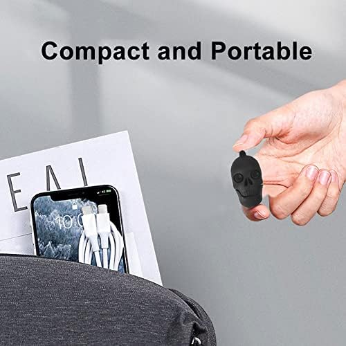 Skull Shaped 64 GB USB Flash Drive – Unique Personality Memory Stick for Stylish Data Storage | Borlter Clamp Cool USB 2.0 Thumb Drive Perfect for Gifts & Everyday Use | Durable, Portable & Compatible with All Devices