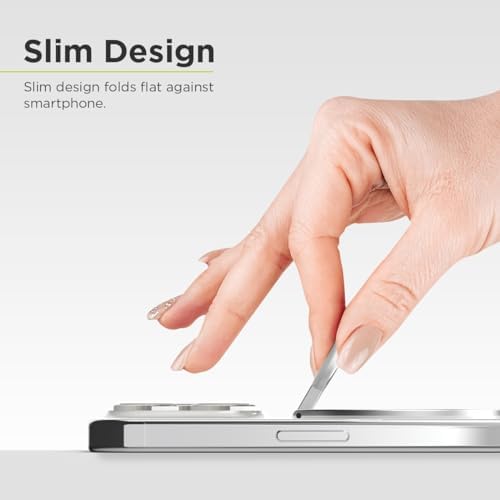 Magnetic Phone Grip Ring Stand for i Phone 16 Series – Premium Gold Kickstand Holder for Mag Safe Compatibility – Effortless Attachment for Hands-Free Streaming & Meetings – Versatile Design with Metal Stickers for Non-Mag Safe Phones – Lifetime Warranty & 30-Day Money Back Guarantee