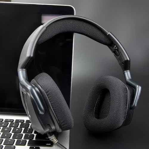 Upgrade Your Corsair Void Gaming Headset with SOULWIT Burgundy Mesh Replacement Earpads – Premium Noise-Isolating Ear Cushions for Unmatched Audio Clarity and Comfort – Effortless Installation with Long-Lasting Durability for Serious Gamers