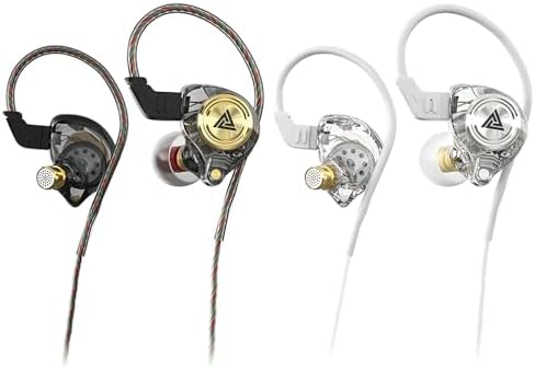 Premium Dual Pack Wired Gaming Earbuds – High-Fidelity In-Ear Monitors with 10 mm Dynamic Drivers for Rich Deep Bass, Advanced Noise-Canceling Technology, Ideal for Gaming & Remote Conferencing, Stylish Black & Purple Design, Versatile Compatibility Across Devices